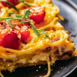 Savory Pasta Carbonara Torte with a Twist of Sage 6 Savory Pasta Carbonara Torte with a Twist of Sage - Pasta Carbonara Torte midia