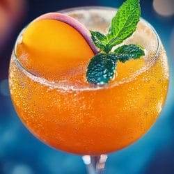 Peach Bellini: A Refreshing & Elegant Cocktail Recipe 5 Peach Bellini: A Refreshing & Elegant Cocktail Recipe - Peach Bellini Cocktail midia