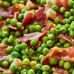 Quick & Healthy Peas & Prosciutto 6 Quick & Healthy Peas & Prosciutto - Peas and Prosciutto midia