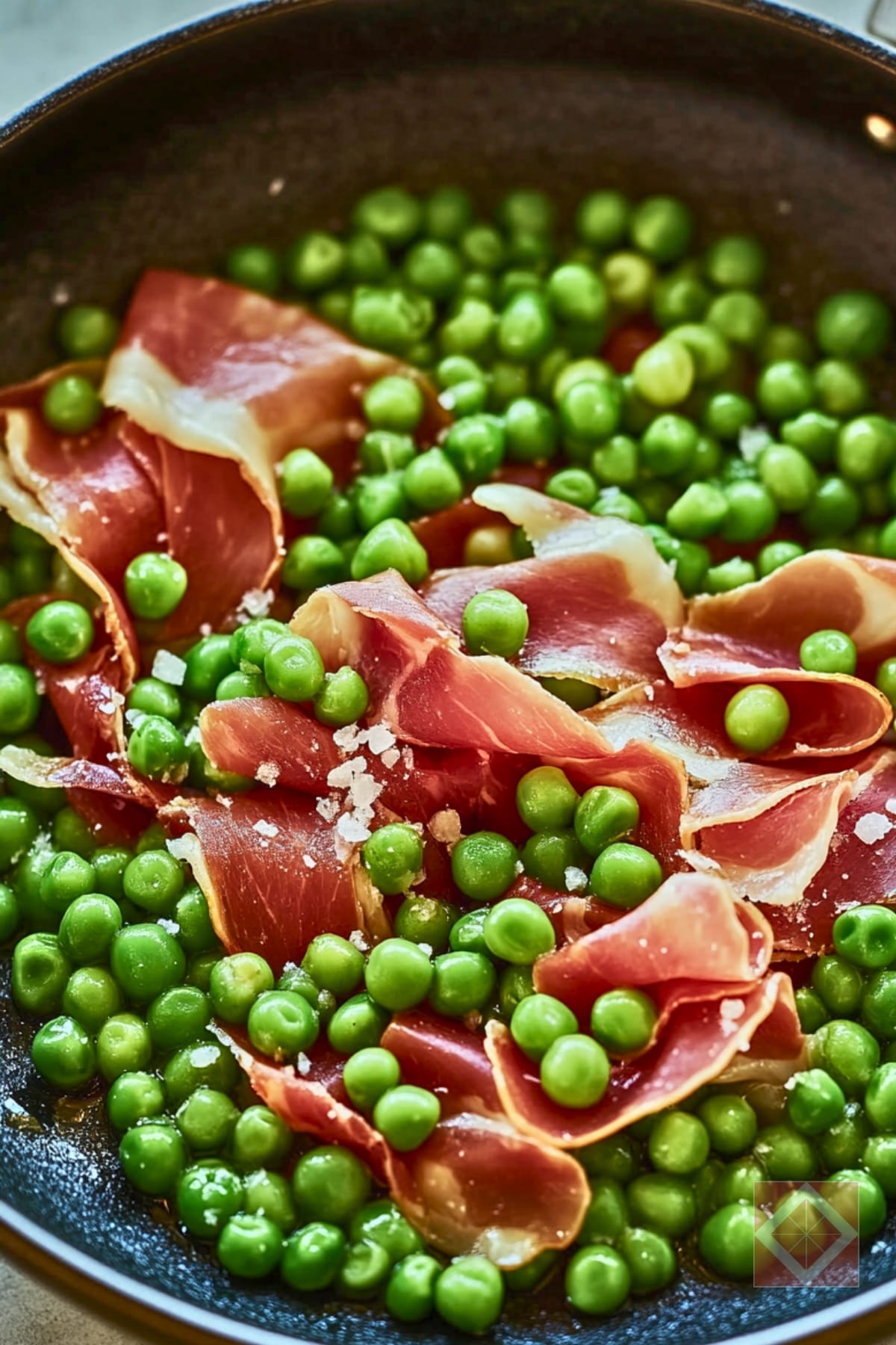 Quick & Healthy Peas & Prosciutto 4 Quick & Healthy Peas & Prosciutto - Peas and Prosciutto pin 2 midia