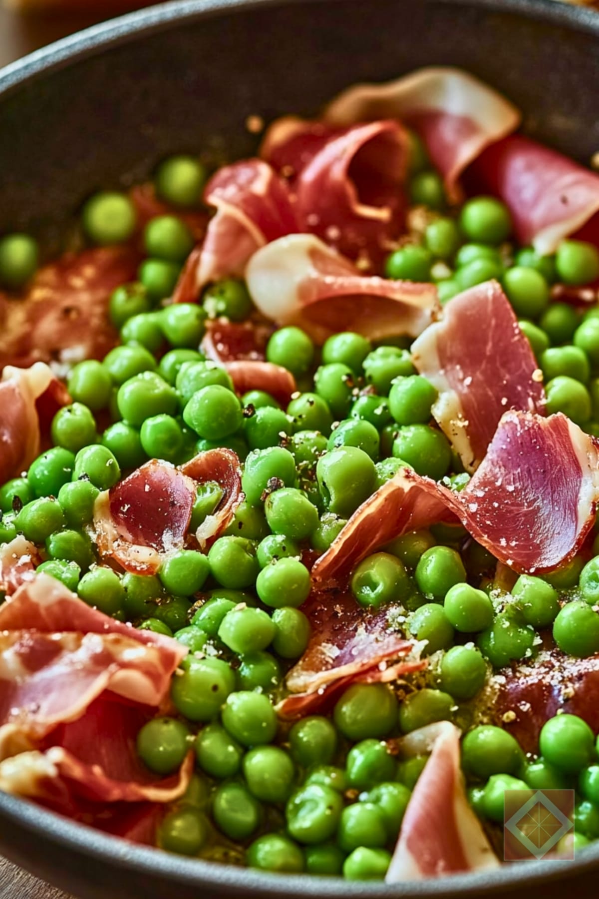 Quick & Healthy Peas & Prosciutto 5 Quick & Healthy Peas & Prosciutto - Peas and Prosciutto pin 3 midia