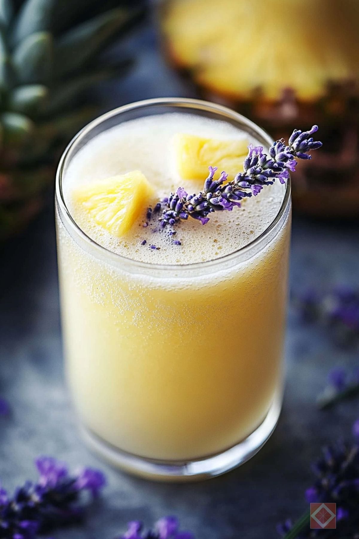 Best Pineapple Lavender Juicing Recipe for a Tropical Twist 3 Best Pineapple Lavender Juicing Recipe for a Tropical Twist - Pineapple Lavender Juice pin 2 midia