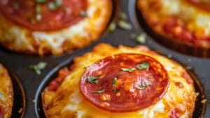 Quick Carnivore Diet Pizza Muffins for Cheese Lovers 1 Quick Carnivore Diet Pizza Muffins for Cheese Lovers - Pizza Muffins midia