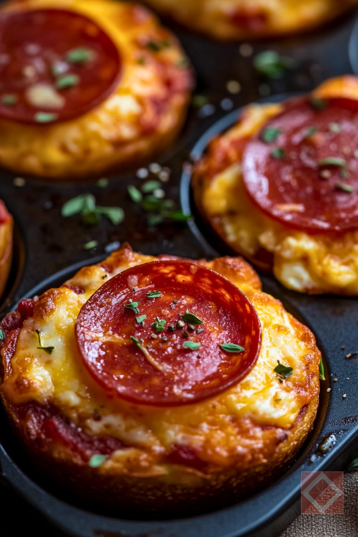 Quick Carnivore Diet Pizza Muffins for Cheese Lovers 2 Quick Carnivore Diet Pizza Muffins for Cheese Lovers - Pizza Muffins pin 1 midia
