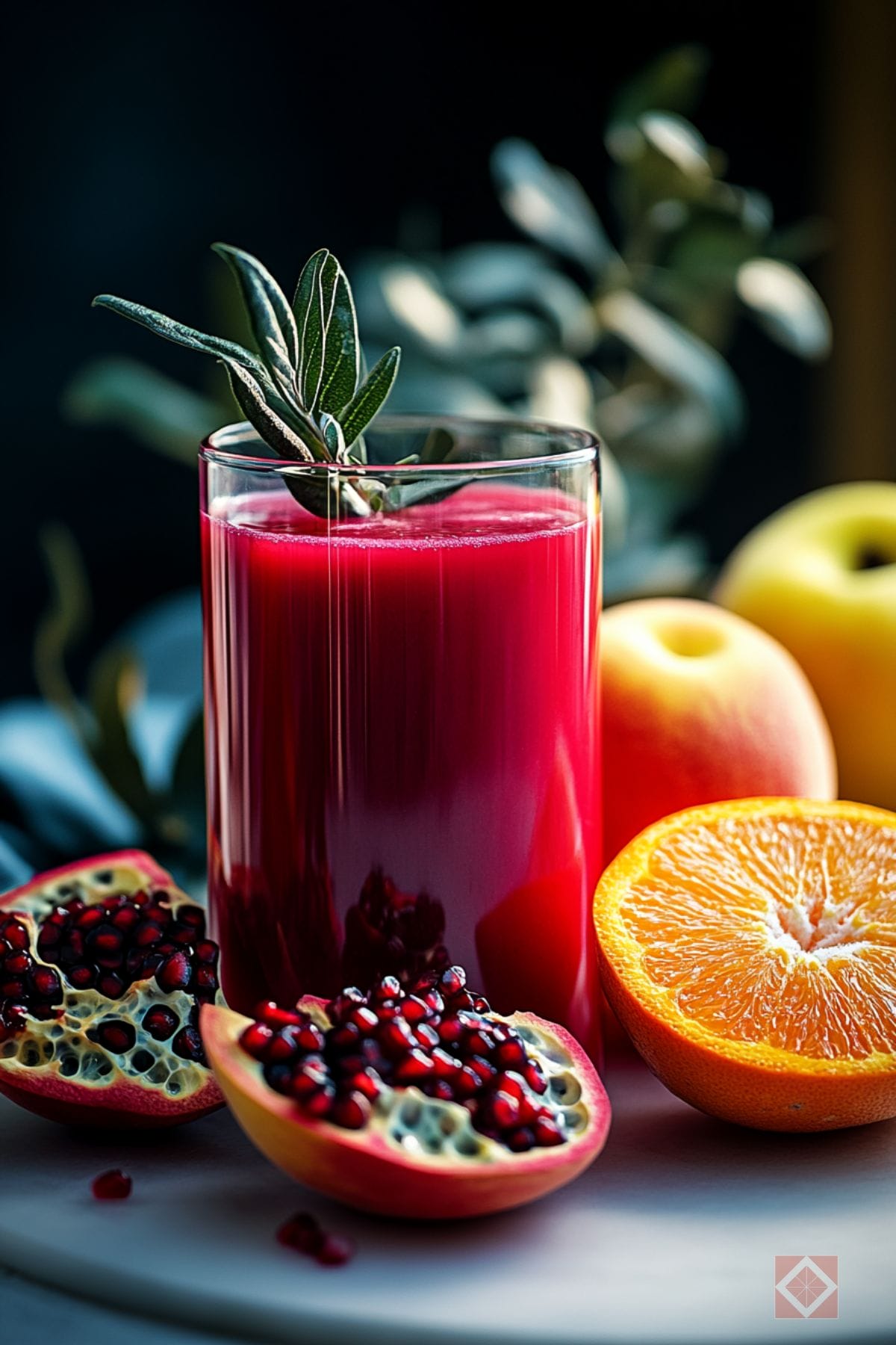 Easy Pomegranate Peach Detox Blend Juicing Recipe for Cleansing 3 Easy Pomegranate Peach Detox Blend Juicing Recipe for Cleansing - Pomegranate Peach Detox Blend Juice pin 2 midia