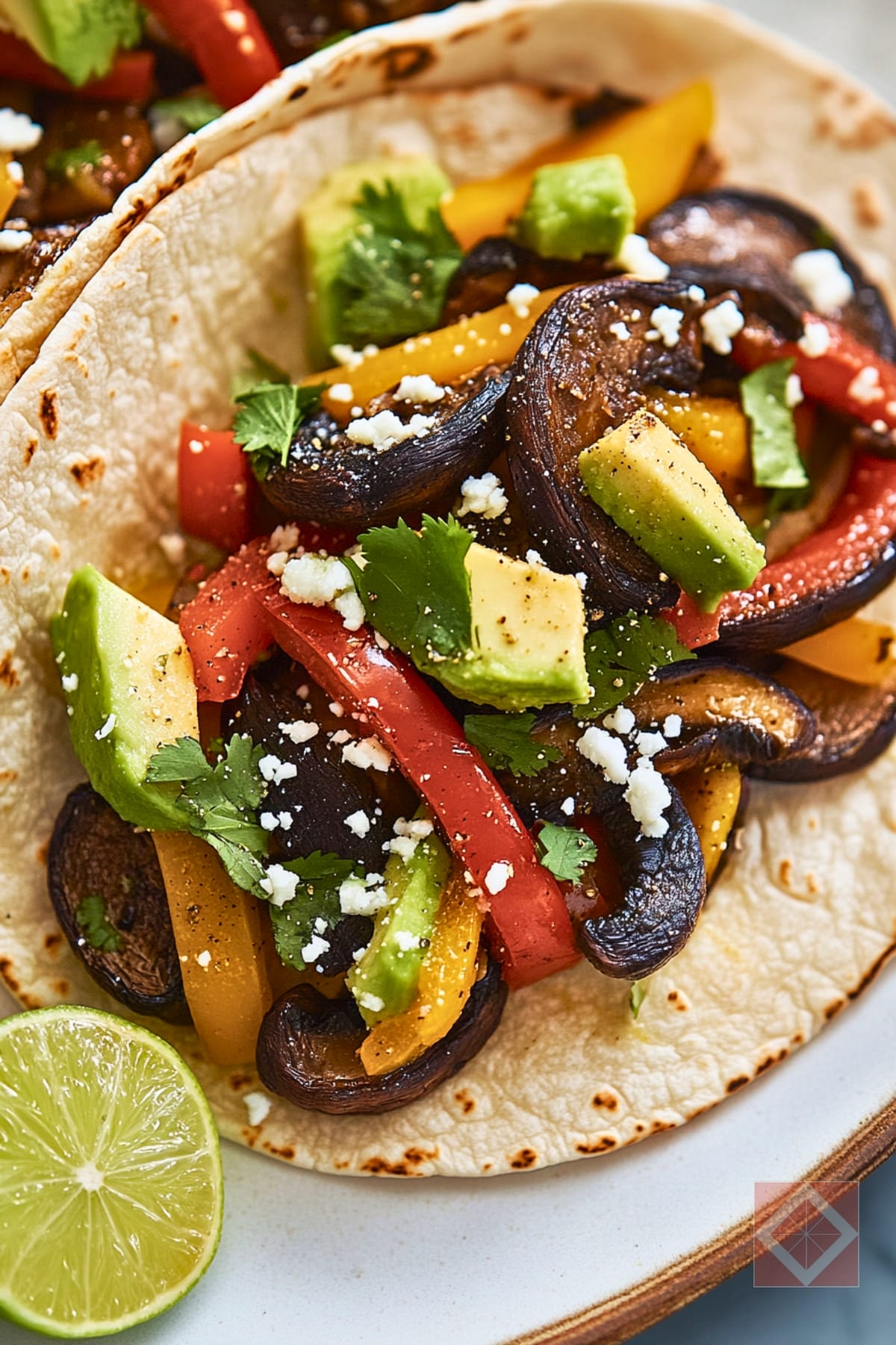 Quick Healthy Recipe: Portobello Mushroom Fajitas 3 Quick Healthy Recipe: Portobello Mushroom Fajitas - Portobello Mushroom Sheet Pan Fajitas pin 1 midia