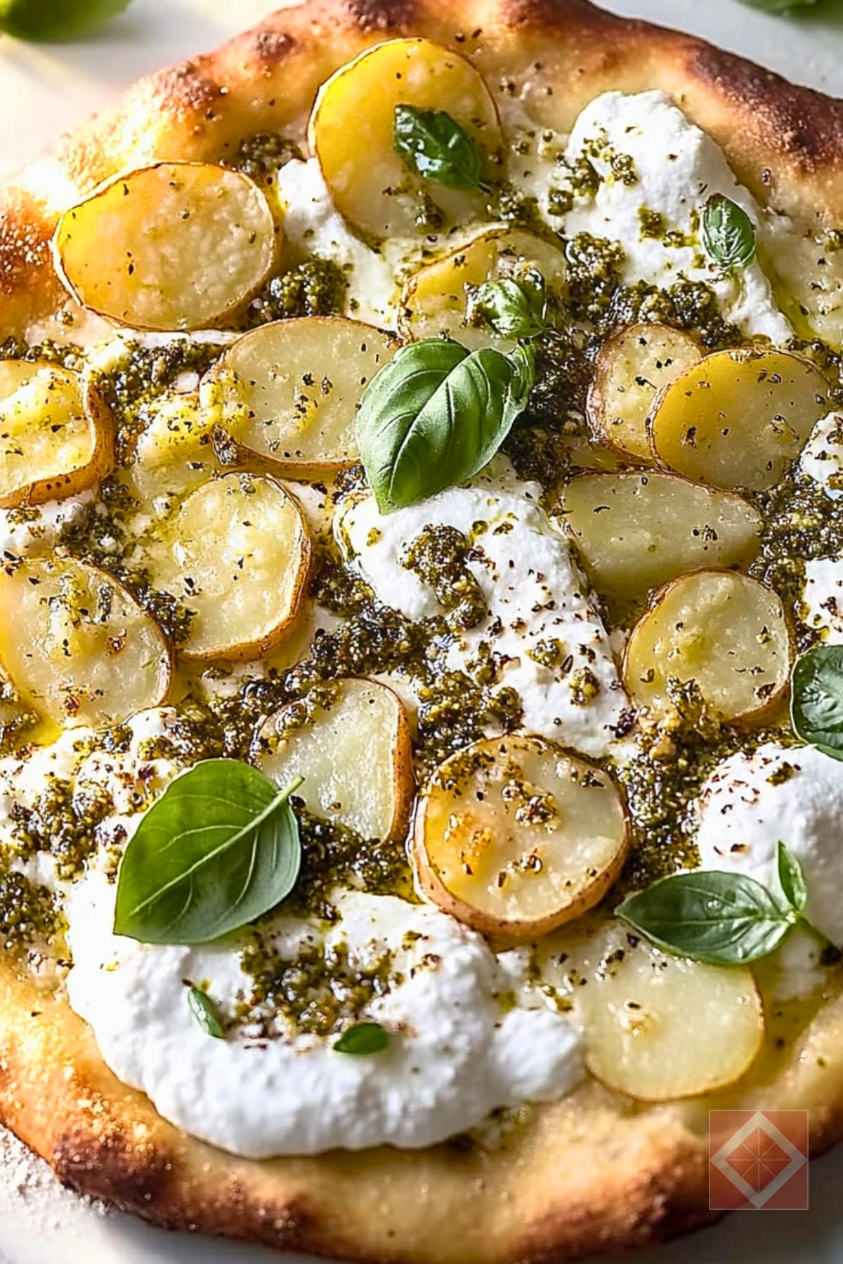 Make Pizza Night Special with an Easy Potato & Burrata Pizza Recipe 3 Make Pizza Night Special with an Easy Potato & Burrata Pizza Recipe - Potato and Burrata Pizza pin 2 midia