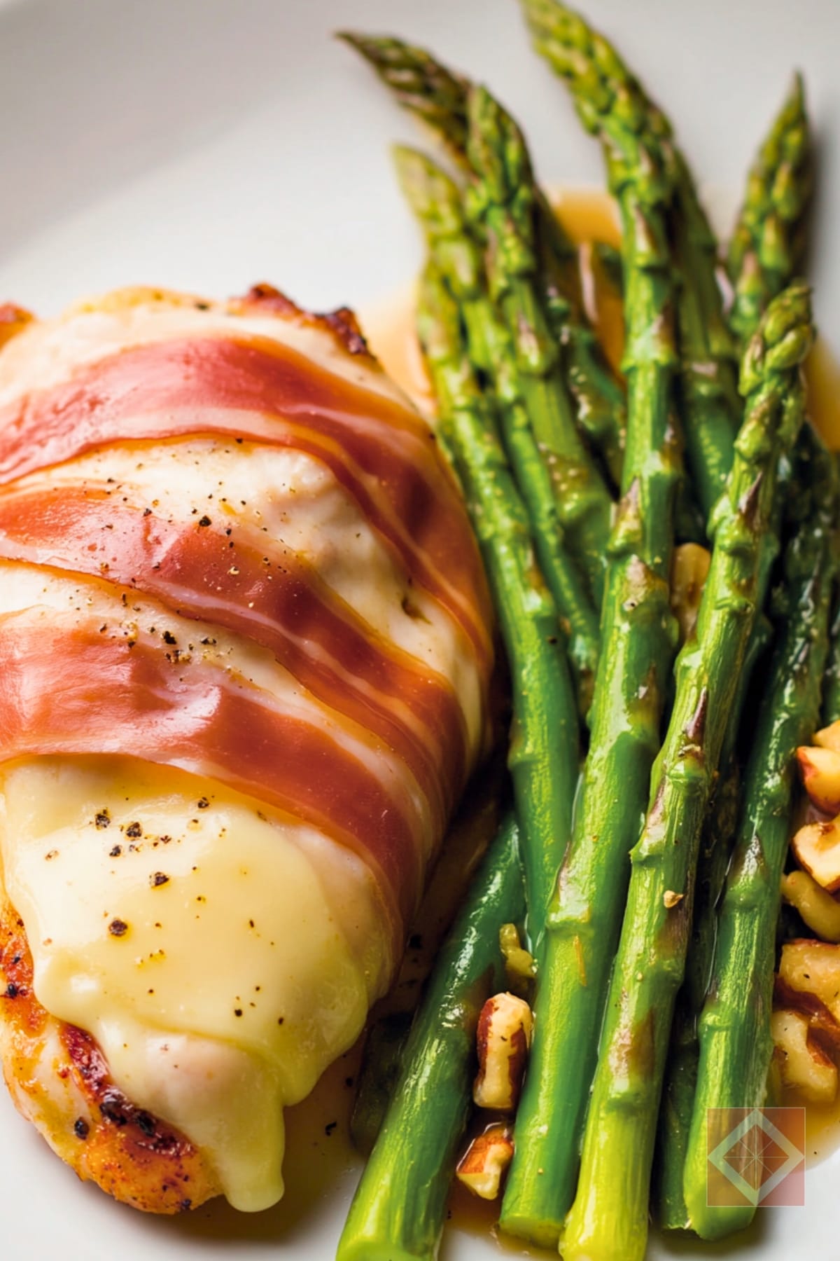 20 Flavor-Packed Poultry One-Pot Recipes That'll Save Your Weeknights 6 20 Flavor-Packed Poultry One-Pot Recipes That'll Save Your Weeknights - Prosciutto Wrapped Chicken with Asparagus pin 2 midia