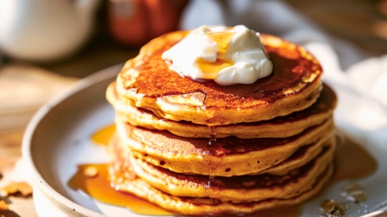 Brunch-Ready Pumpkin Butter Pancakes in 20 Minutes 4 Brunch-Ready Pumpkin Butter Pancakes in 20 Minutes - Pumpkin Butter Pancakes midia
