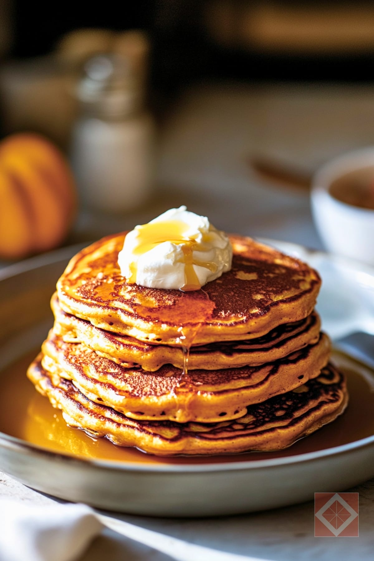 11 Easy Recipes for Breakfast Bliss You Can Make in Minutes 7 11 Easy Recipes for Breakfast Bliss You Can Make in Minutes - Pumpkin Butter Pancakes pin 1 midia