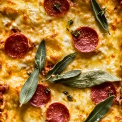 Warm & Creamy Pumpkin Lasagna with Sage & Fontina 5 Warm & Creamy Pumpkin Lasagna with Sage & Fontina - Pumpkin and Sage Lasagna midia