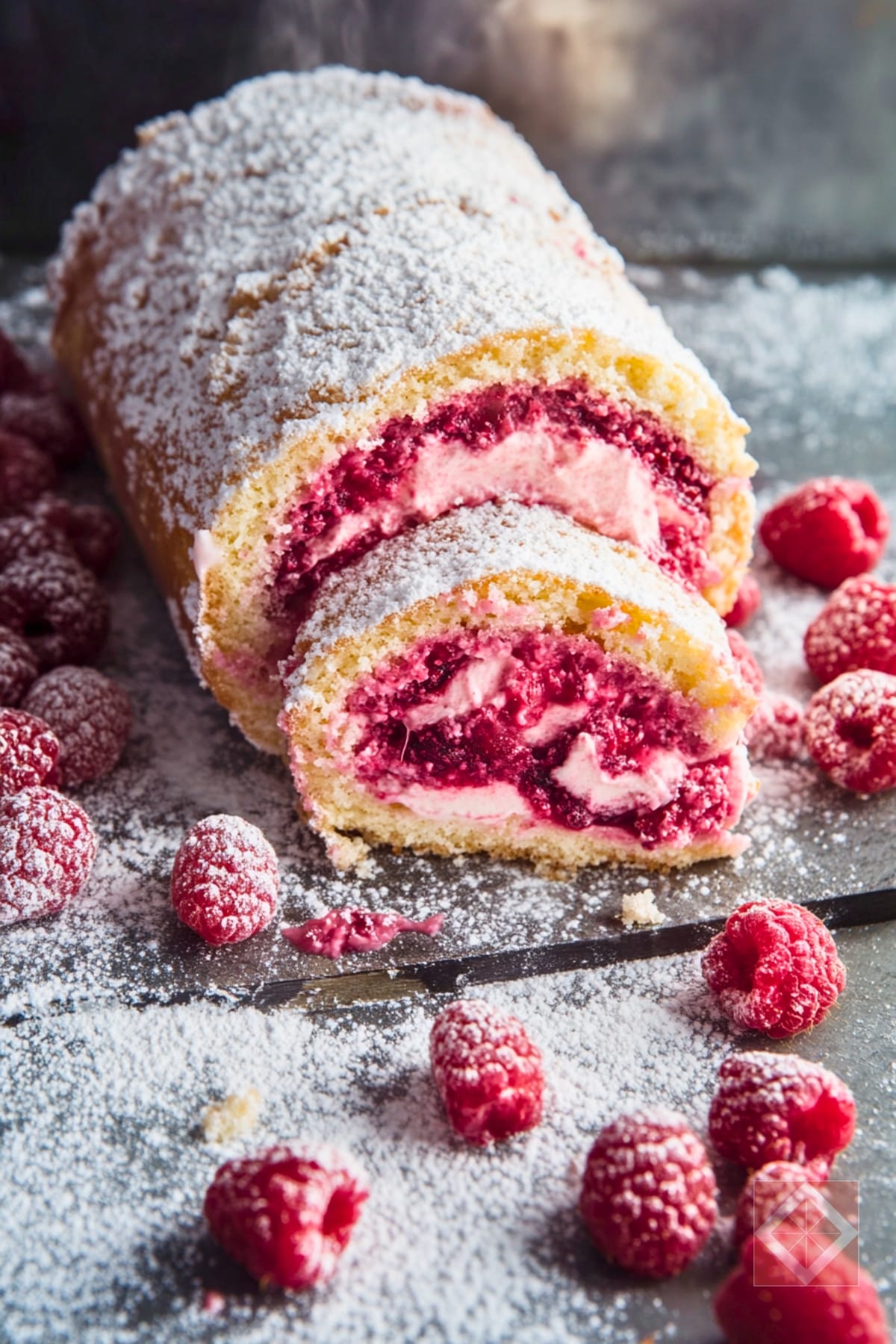 A Sweet Raspberry Cake Roll Everyone Will Adore 3 A Sweet Raspberry Cake Roll Everyone Will Adore - Raspberry Cake Roll pin 1 midia