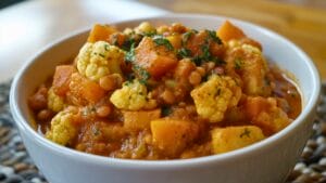 A Hearty Anti-Inflammation Curry with Yams & Lentils 1 A Hearty Anti-Inflammation Curry with Yams & Lentils - Red Lentil Curry midia