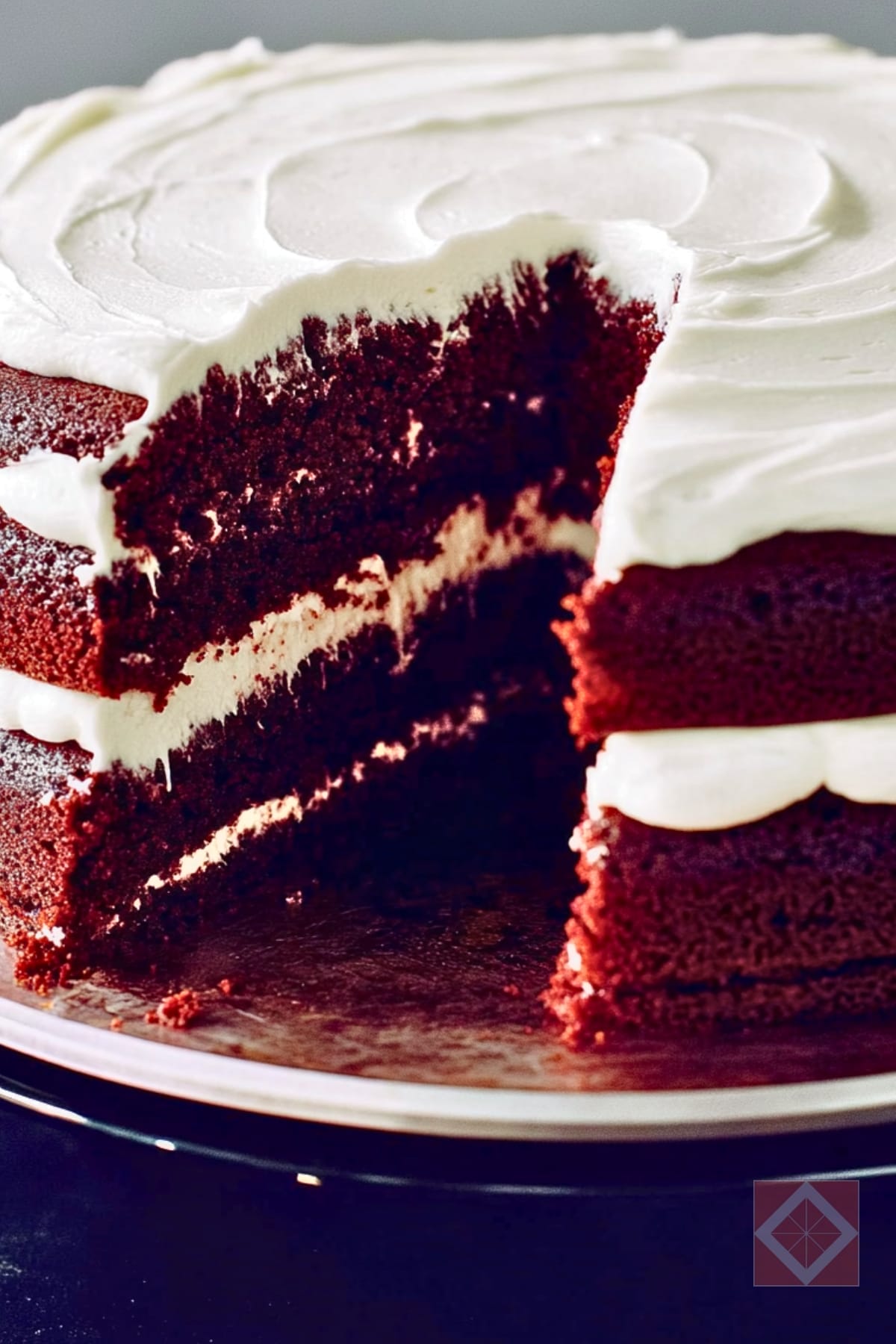 Red (Wine) Velvet Cake Recipe Perfect for Any Dessert Table 4 Red (Wine) Velvet Cake Recipe Perfect for Any Dessert Table - Red Wine Velvet Cake pin 2 midia