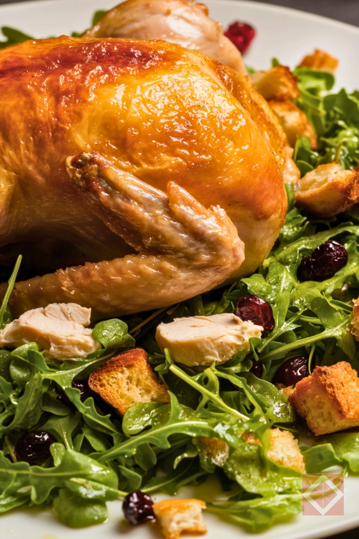 Roast Chicken with Warm Bread Salad: One-Skillet Magic That Actually Delivers 5 Roast Chicken with Warm Bread Salad: One-Skillet Magic That Actually Delivers - Roast Chicken with Warm Bread Salad pin 3 midia
