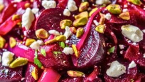 Roasted Beet Salad: A Quick & Healthy Recipe 1 Roasted Beet Salad: A Quick & Healthy Recipe - Roasted Beet Salad with Pistachios midia