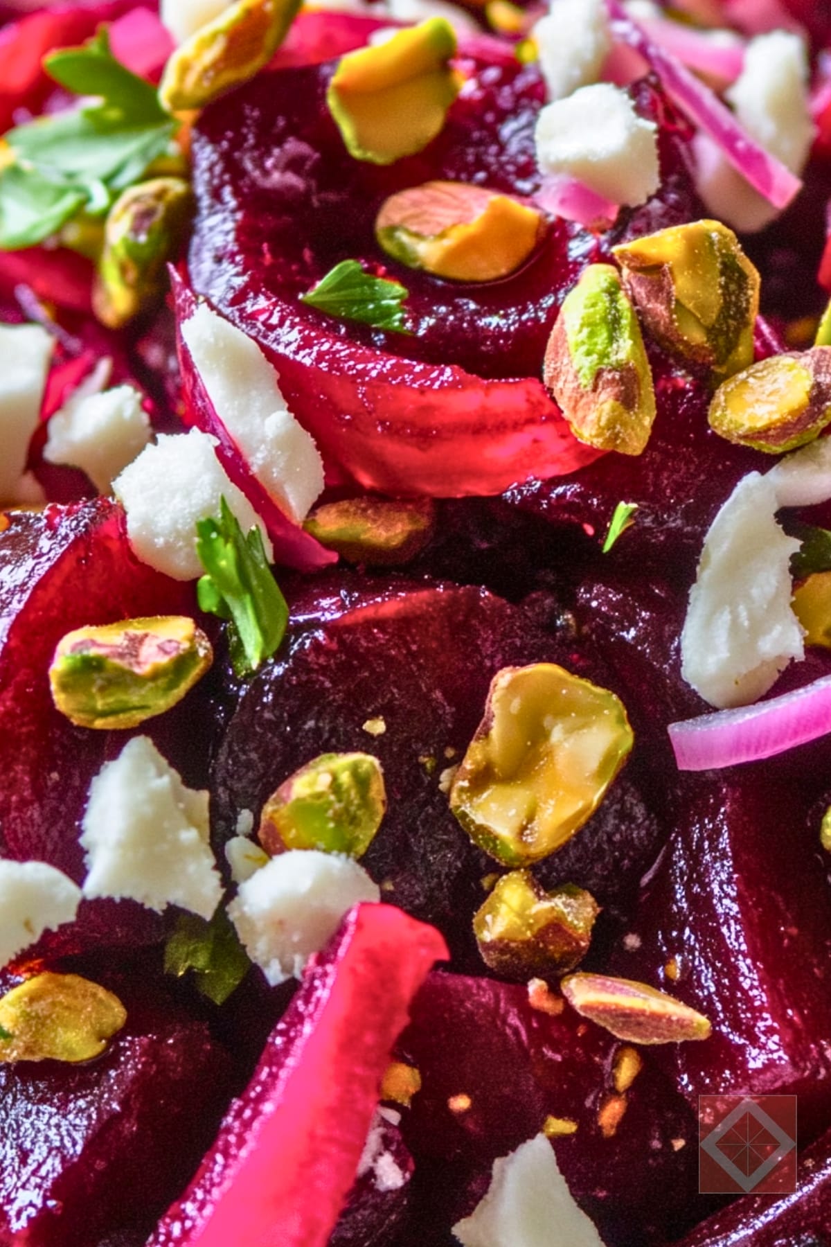 Roasted Beet Salad: A Quick & Healthy Recipe 3 Roasted Beet Salad: A Quick & Healthy Recipe - Roasted Beet Salad with Pistachios pin 2 midia