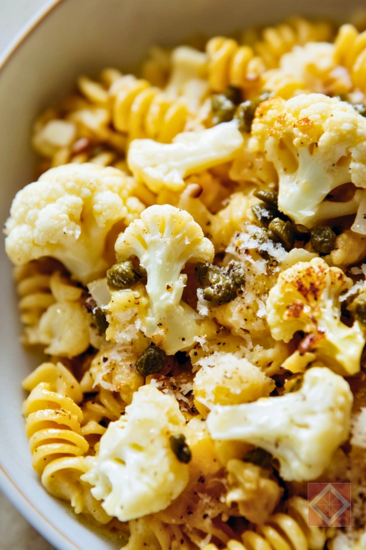 19 Pasta & Noodle Dinners That’ll Actually Make You Want to Cook 13 19 Pasta & Noodle Dinners That’ll Actually Make You Want to Cook - Roasted Cauliflower Pasta pin 1 midia