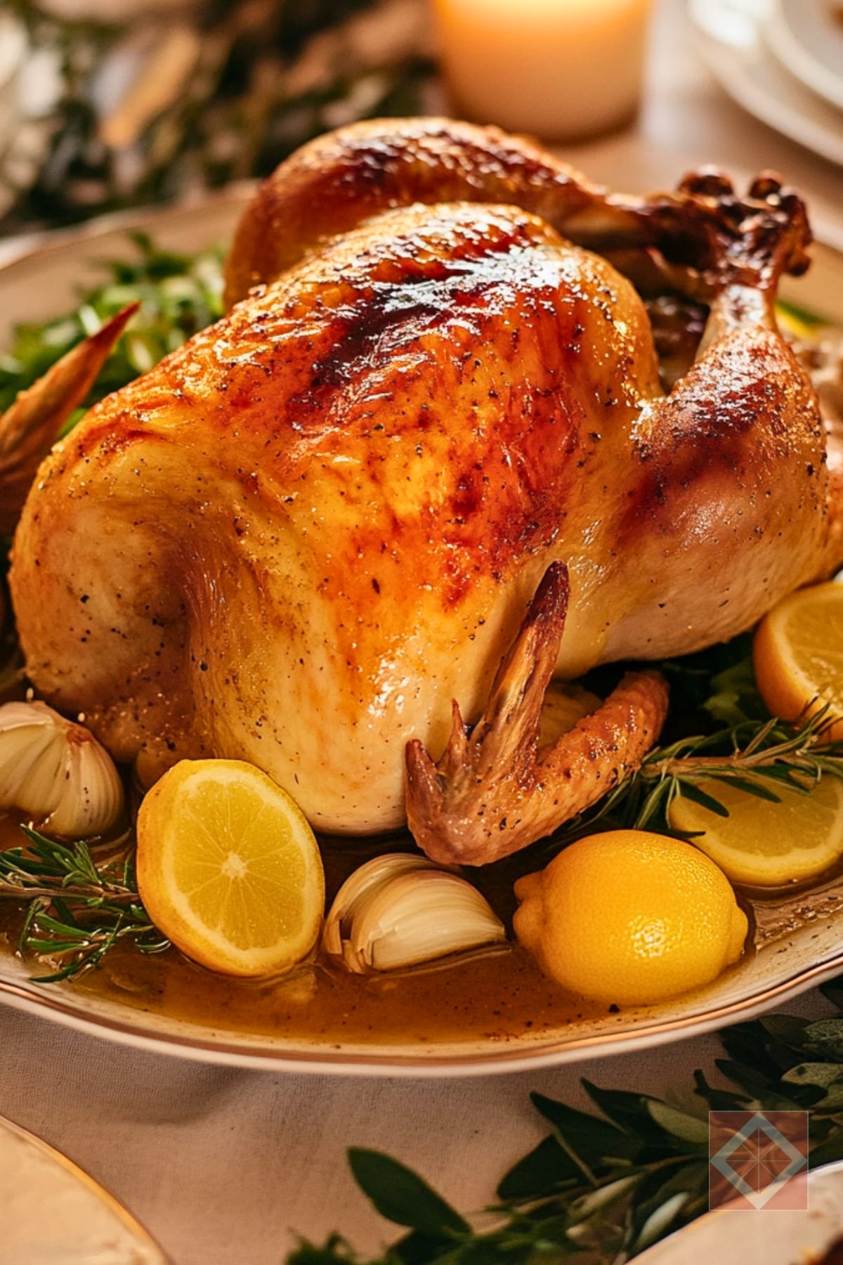 Foolproof Roasted Chicken & Rich Gravy Recipe 3 Foolproof Roasted Chicken & Rich Gravy Recipe - Roasted Chicken and Gravy Recipe pin 1 midia