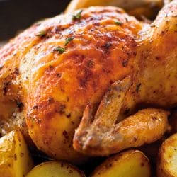 Easy Roasted Chicken with Potatoes One Pot-Recipe in a Skillet 5 Easy Roasted Chicken with Potatoes One Pot-Recipe in a Skillet - Roasted Chicken with Potatoes midia