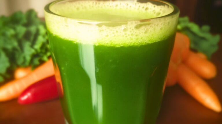 Easy Rocket Fuel Green Juicing Recipe for a Morning Reset - Rocket Fuel Green Juice midia