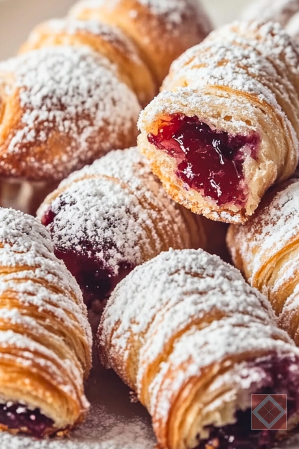 15 Easy Dessert Recipes That’ll Make You Look Like a Baking Pro (Without Trying That Hard) 12 15 Easy Dessert Recipes That’ll Make You Look Like a Baking Pro (Without Trying That Hard) - Rogaliki Rugelach pin 1 midia