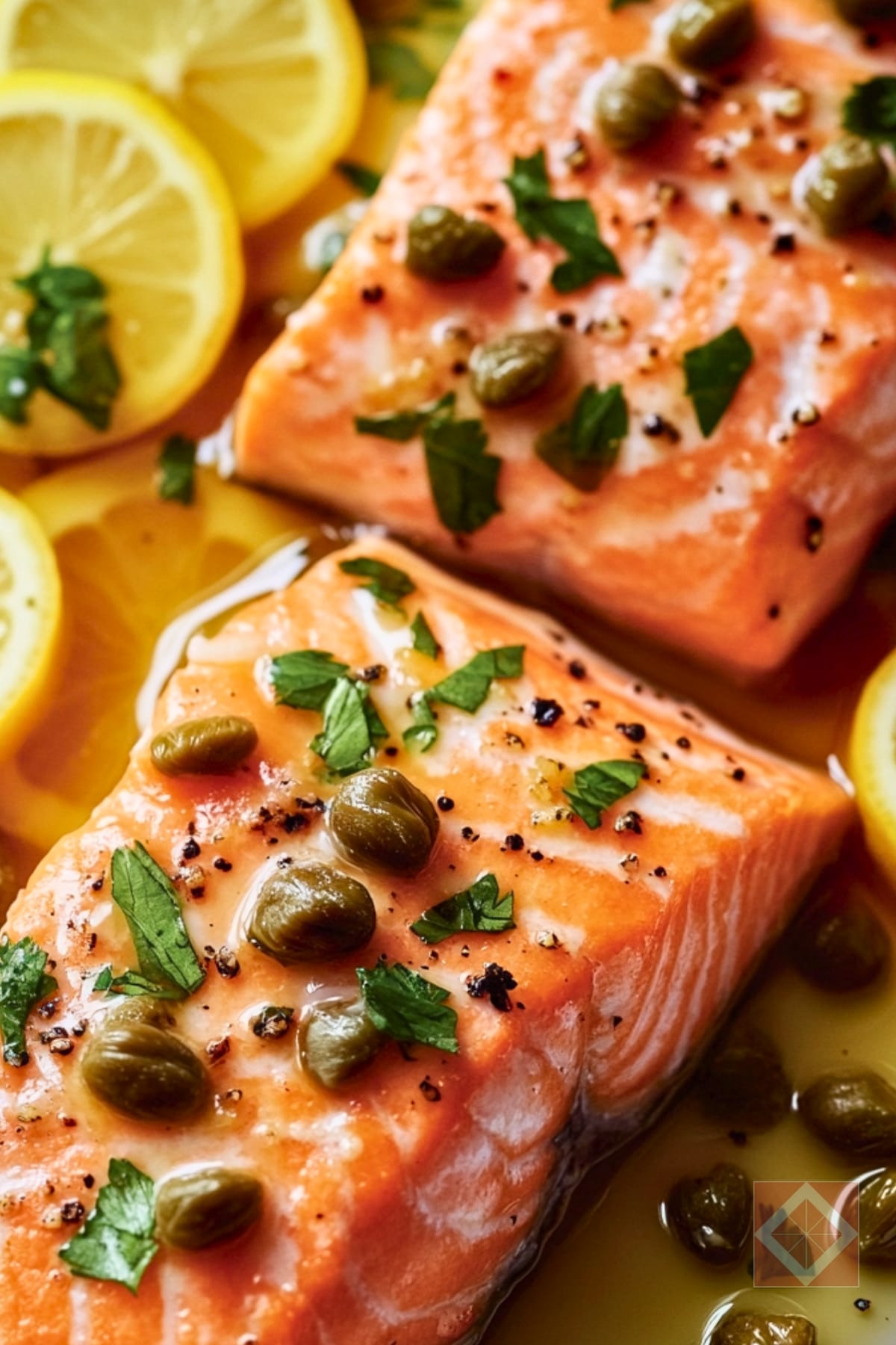 Easy Salmon Piccata: A 30-Minute Weeknight Dinner That Feels Fancy 4 Easy Salmon Piccata: A 30-Minute Weeknight Dinner That Feels Fancy - Salmon Piccata pin 2 midia