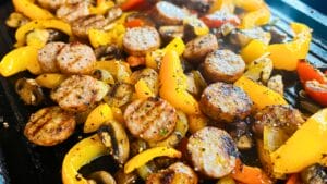 Easy-to-Make Blackstone Griddle Sausage & Peppers Dish Recipe 1 Easy-to-Make Blackstone Griddle Sausage & Peppers Dish Recipe - Sausage and Peppers Dish midia