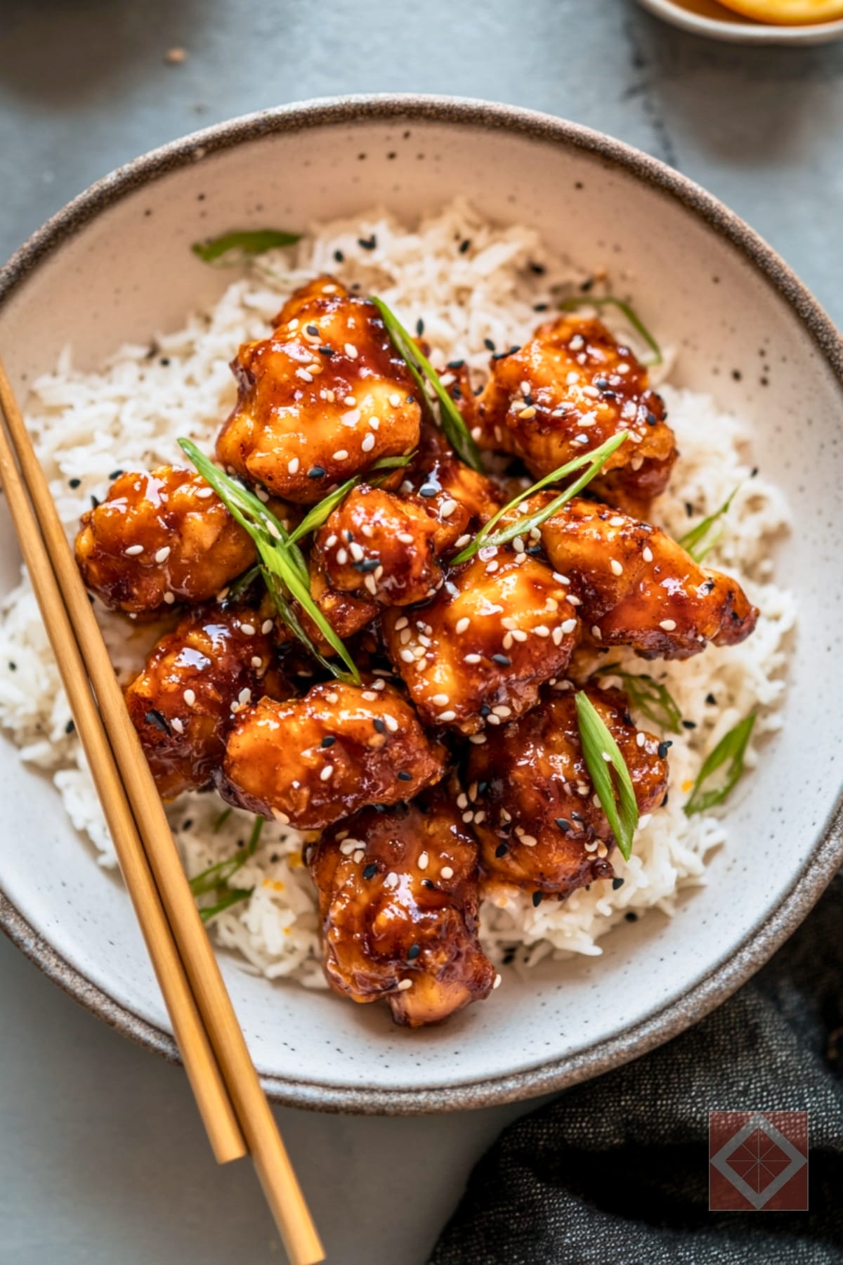 Your New Go-To Sesame-Orange Chicken Recipe 3 Your New Go-To Sesame-Orange Chicken Recipe - Sesame Orange Chicken pin 2 midia