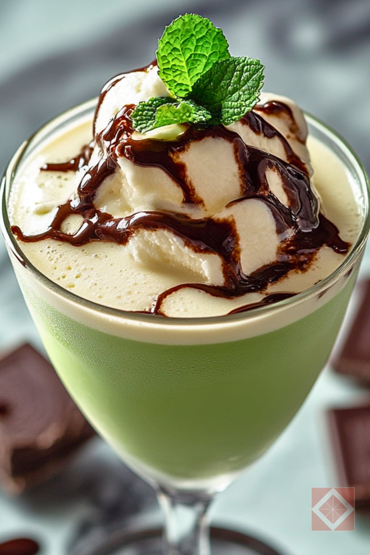 A Fun & Festive Shamrock Shake Cocktail 3 A Fun & Festive Shamrock Shake Cocktail - Shamrock Shake Cocktail pin 2 midia