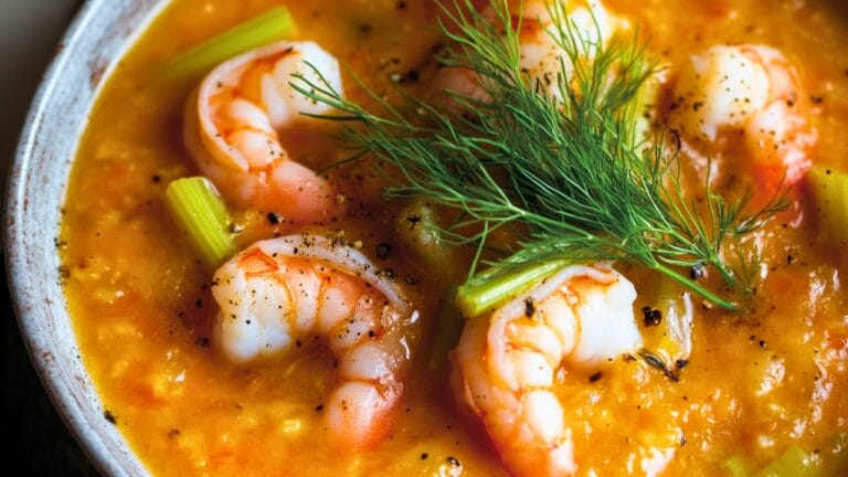 Rustic Shrimp Bisque with Fennel and a Hint of Pernod for Weeknight Dinners 7 Rustic Shrimp Bisque with Fennel and a Hint of Pernod for Weeknight Dinners - Shrimp Bisque midia