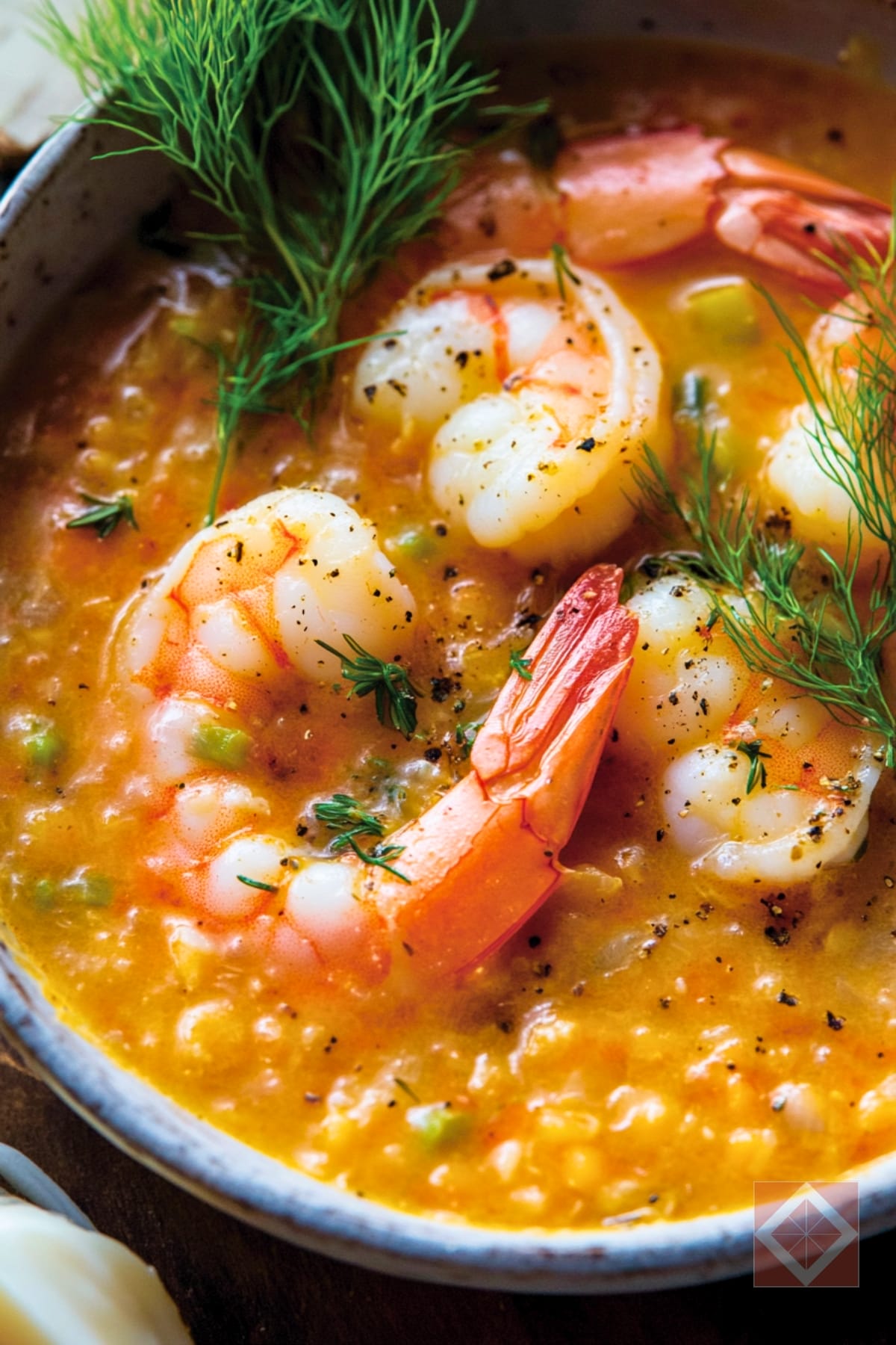 Rustic Shrimp Bisque with Fennel and a Hint of Pernod for Weeknight Dinners 3 Rustic Shrimp Bisque with Fennel and a Hint of Pernod for Weeknight Dinners - Shrimp Bisque pin 1 midia