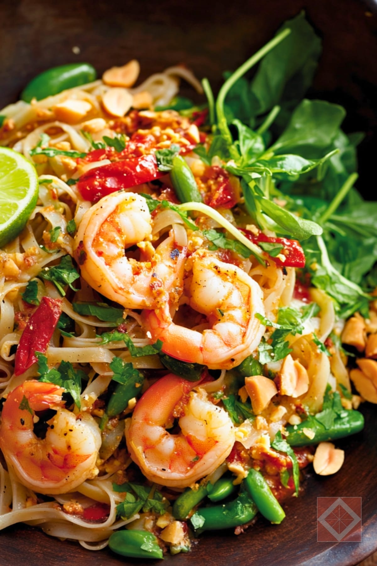 Shrimp Pad Thai: A Fresh Twist for Your Weeknight Dinners 4 Shrimp Pad Thai: A Fresh Twist for Your Weeknight Dinners - Shrimp Pad Thai pin 2 midia