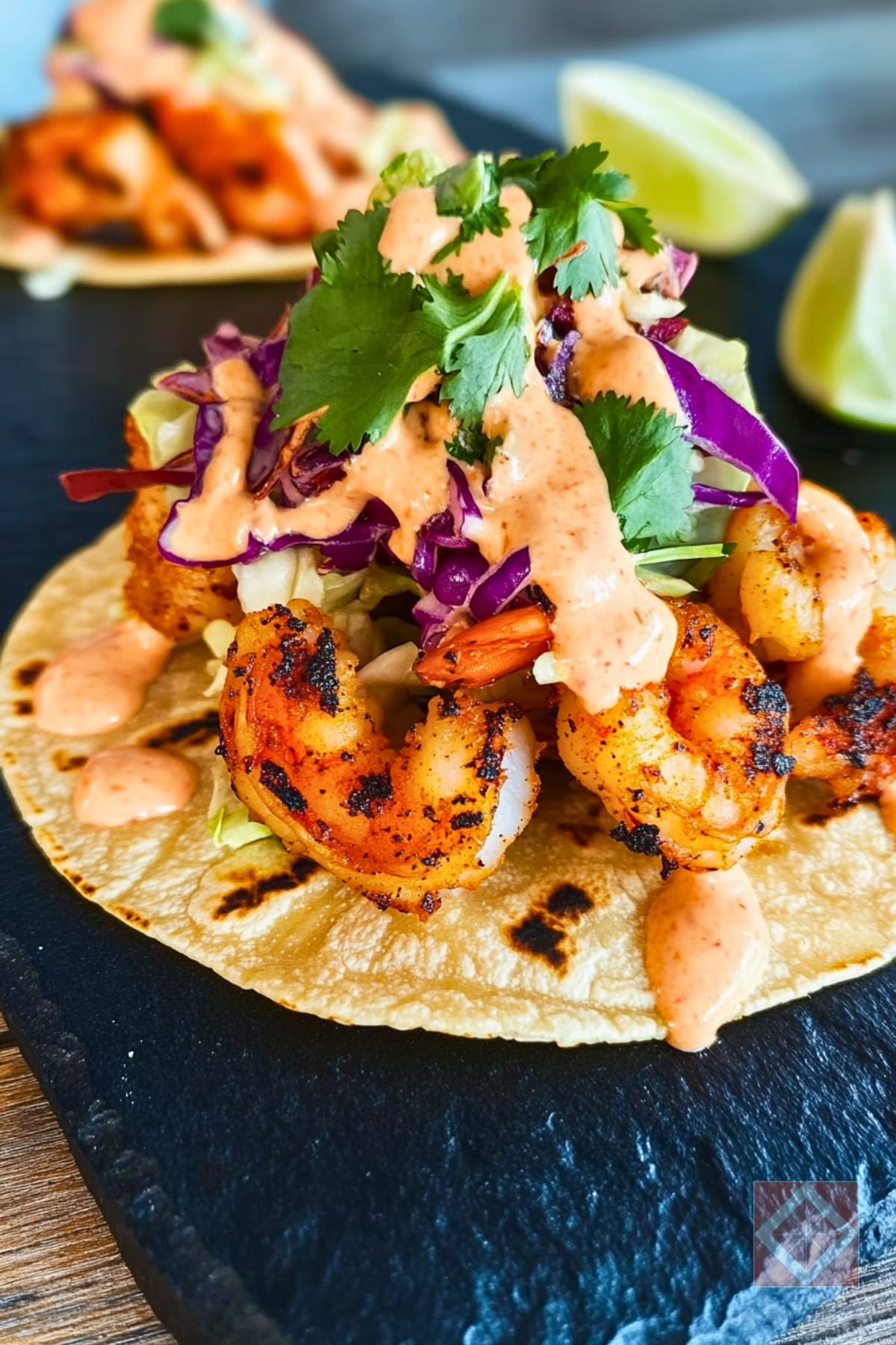 Easy Blackstone Griddle Shrimp Tacos for Taco Tuesday Nights 6 Easy Blackstone Griddle Shrimp Tacos for Taco Tuesday Nights - Shrimp Tacos pin 3 midia