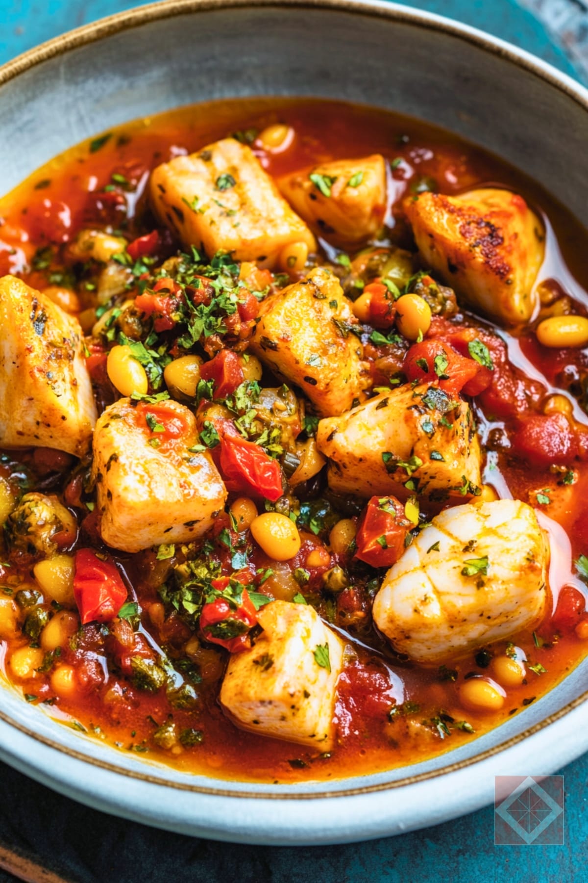 Best Sicilian Fish Stew One-Pot Recipe for a Mediterranean Feast 3 Best Sicilian Fish Stew One-Pot Recipe for a Mediterranean Feast - Sicilian Fish Stew pin 2 midia