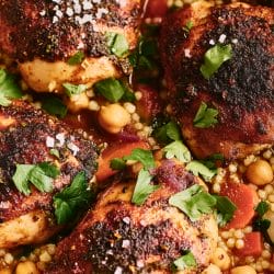 Simple Chicken with Spiced Couscous & Carrots One-Pot Recipe for Dinner 5 Simple Chicken with Spiced Couscous & Carrots One-Pot Recipe for Dinner - Simple Chicken with Spiced Couscous and Carrots midia