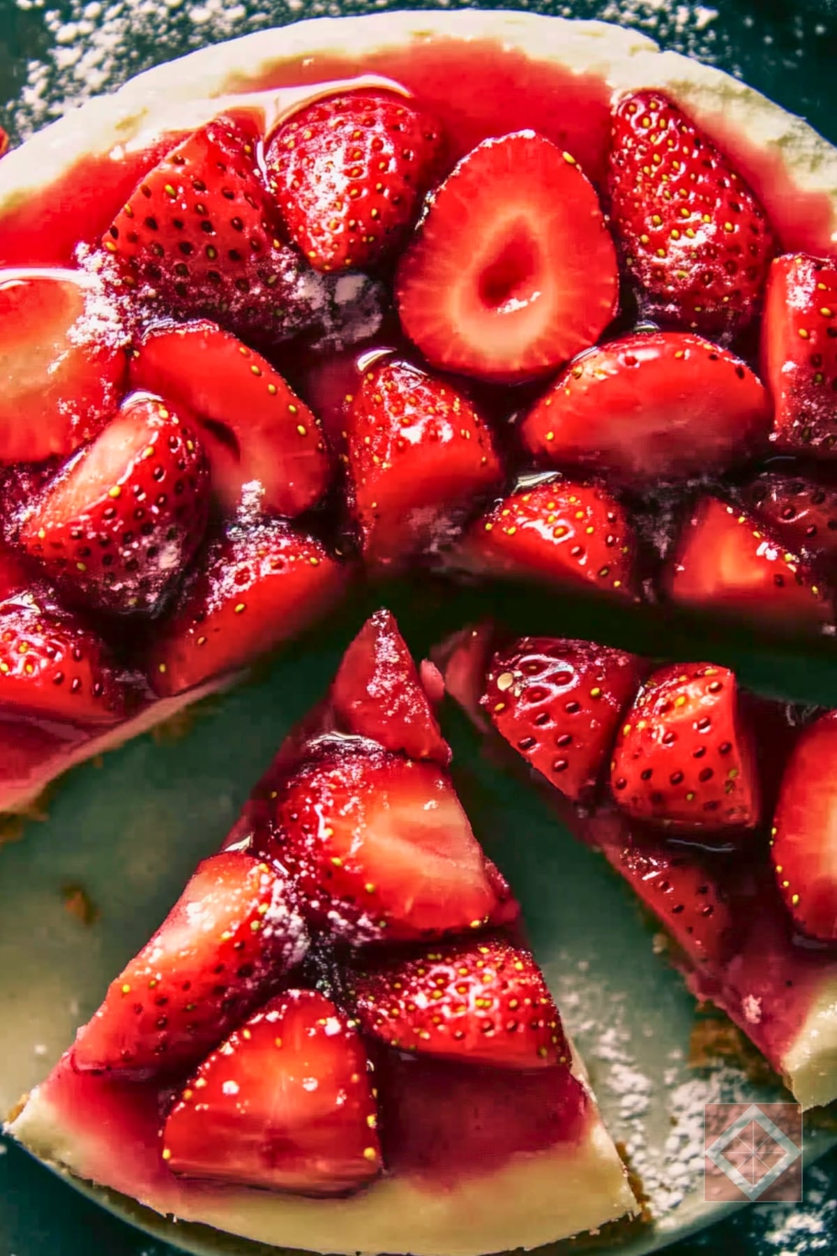 18 Irresistible Recipes for Cake Lovers to Satisfy Every Sweet Tooth 5 18 Irresistible Recipes for Cake Lovers to Satisfy Every Sweet Tooth - Sliced Summer Strawberries Dessert pin 1 midia