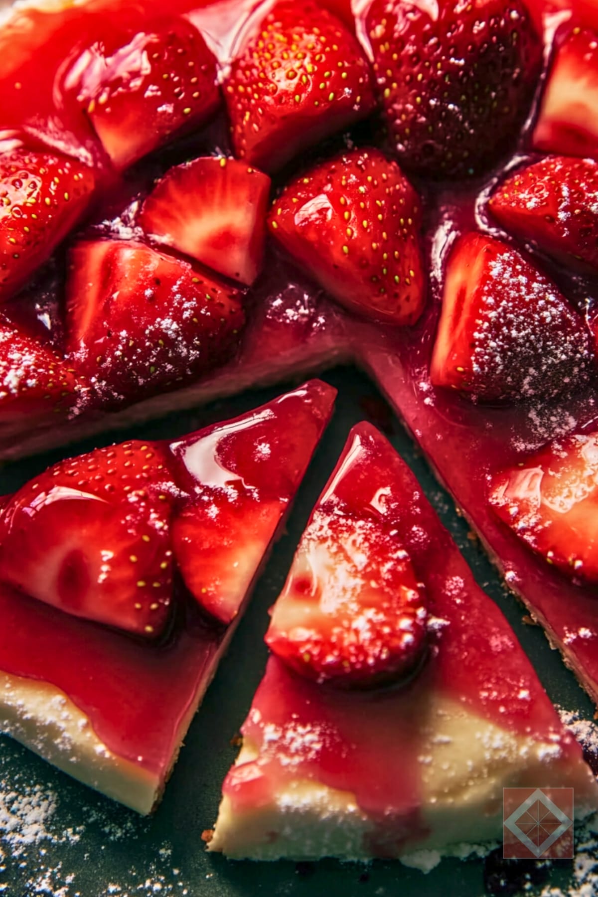 Juicy Summer Strawberries Made Easy 5 Juicy Summer Strawberries Made Easy - Sliced Summer Strawberries Dessert pin 3 midia