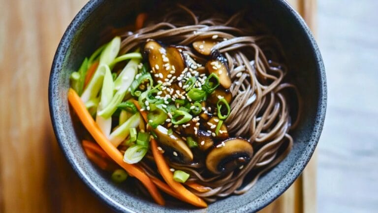 Soba Noodles with Sesame Dressing for a Simple, Healthy Meal 2 Soba Noodles with Sesame Dressing for a Simple, Healthy Meal - Soba Noodles midia