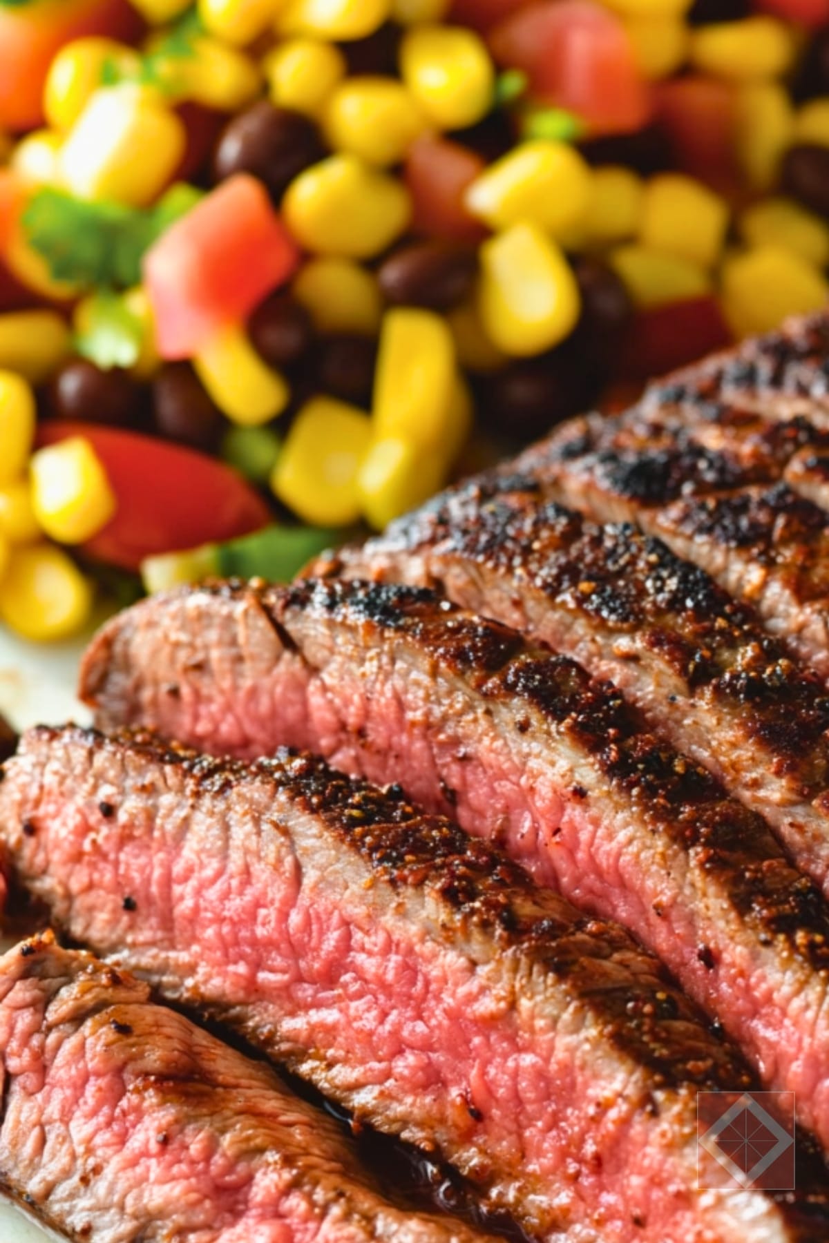 Best Spice-Rubbed Flank Steak with Corn & Beans One-Pot Recipe 3 Best Spice-Rubbed Flank Steak with Corn & Beans One-Pot Recipe - Spice Rubbed Flank Steak with Corn and Beans pin 2 midia