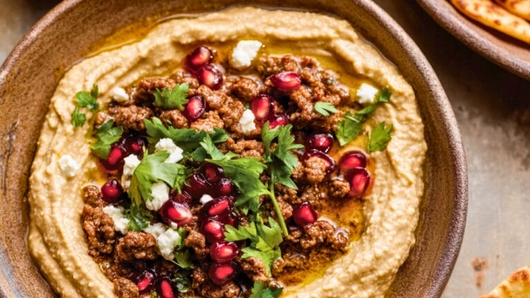 Spiced Lamb Hummus: Perfect for Dips, Meals & More - Spiced Lamb Hummus midia