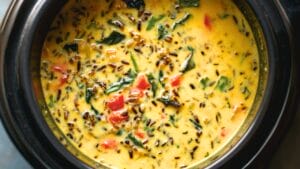 Homemade Spiced Wild Rice & Coconut Soup One-Pot Recipe 1 Homemade Spiced Wild Rice & Coconut Soup One-Pot Recipe - Spiced Wild Rice and Coconut Soup midia