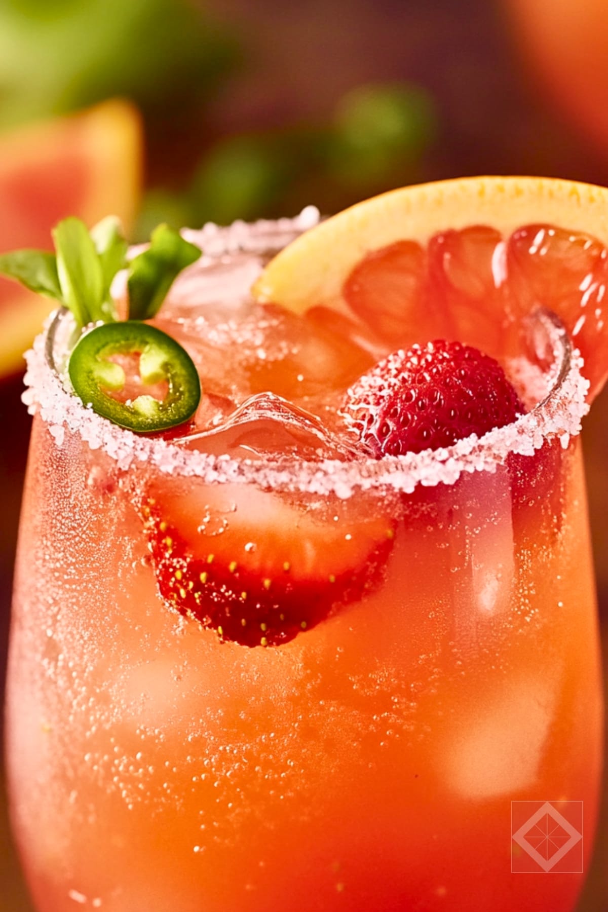 Spice Up Your Night with This Easy Strawberry Paloma Recipe 3 Spice Up Your Night with This Easy Strawberry Paloma Recipe - Spicy Strawberry Paloma pin 2 midia
