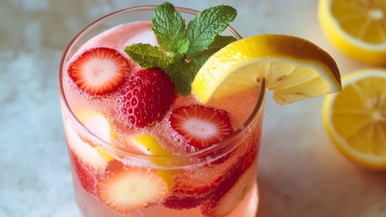 Sweet & Tangy Spiked Strawberry Lemonade Recipe 8 Sweet & Tangy Spiked Strawberry Lemonade Recipe - Spiked Strawberry Lemonade midia