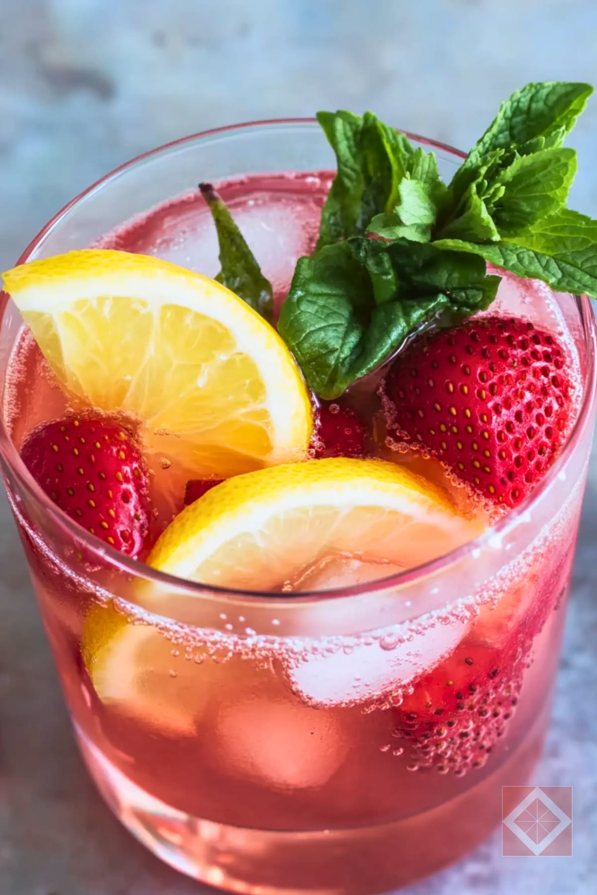 9 Next-Level Vodka Cocktail Recipes to Shake Up Your Happy Hour 10 9 Next-Level Vodka Cocktail Recipes to Shake Up Your Happy Hour - Spiked Strawberry Lemonade pin 1 midia