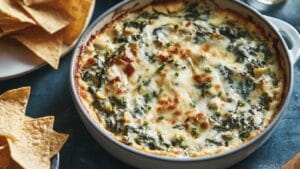 Party-Ready Spinach-Artichoke Dip, Made Easy 1 Party-Ready Spinach-Artichoke Dip, Made Easy - Spinach Artichoke Dip midia