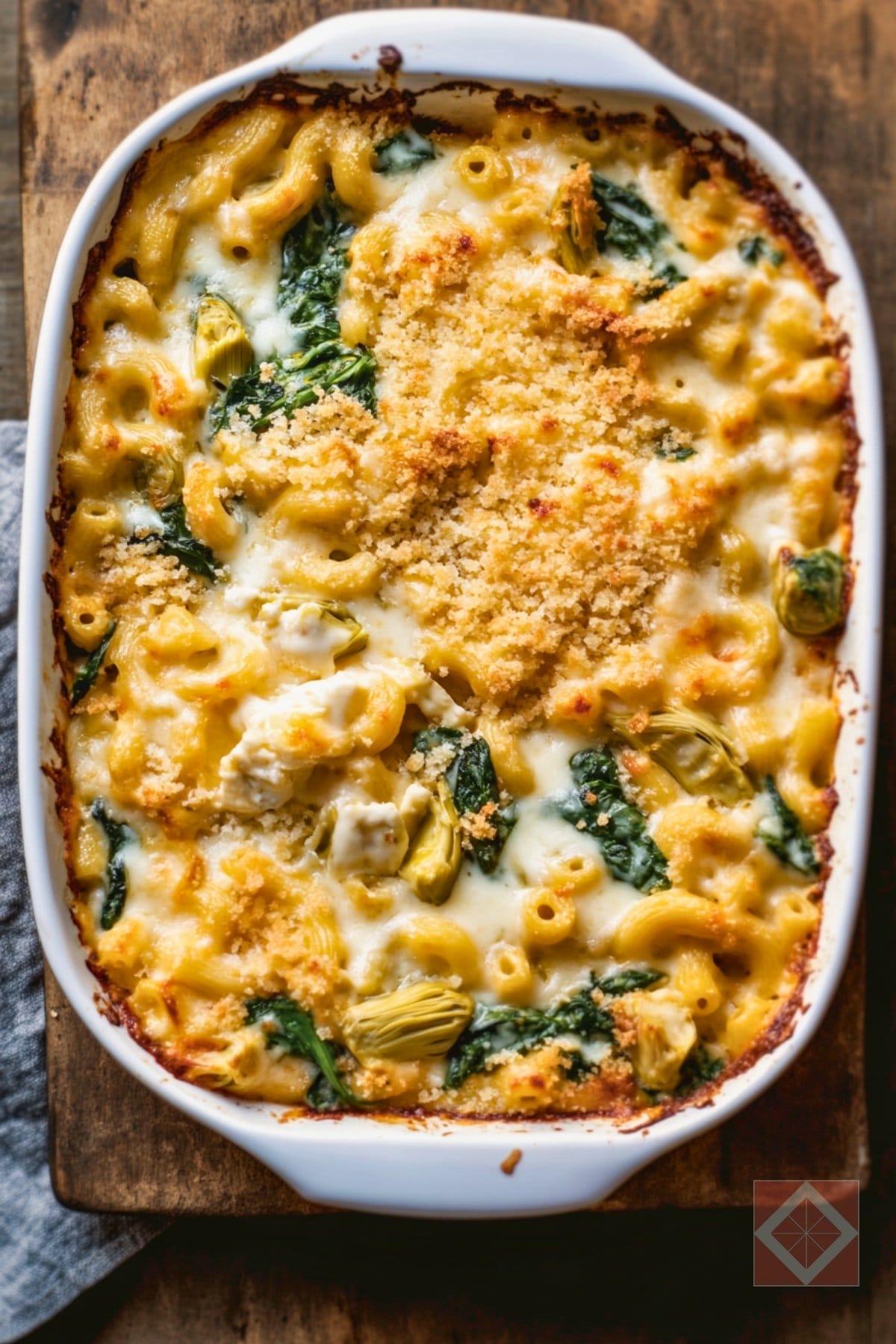 Crowd-Pleasing Spinach & Artichoke Casserole Idea 2 Crowd-Pleasing Spinach & Artichoke Casserole Idea - Spinach and Artichoke Casserole pin 1 midia