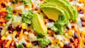 Spiralized Sweet Potato Bake: A Flavorful One-Pan Meal - Spiralized Sweet Potato Burrito Bake midia