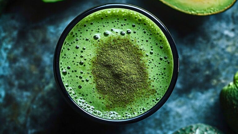 Homemade Spirulina Avocado Juicing Recipe to Fuel Your Day - Spirulina Avocado Juice midia