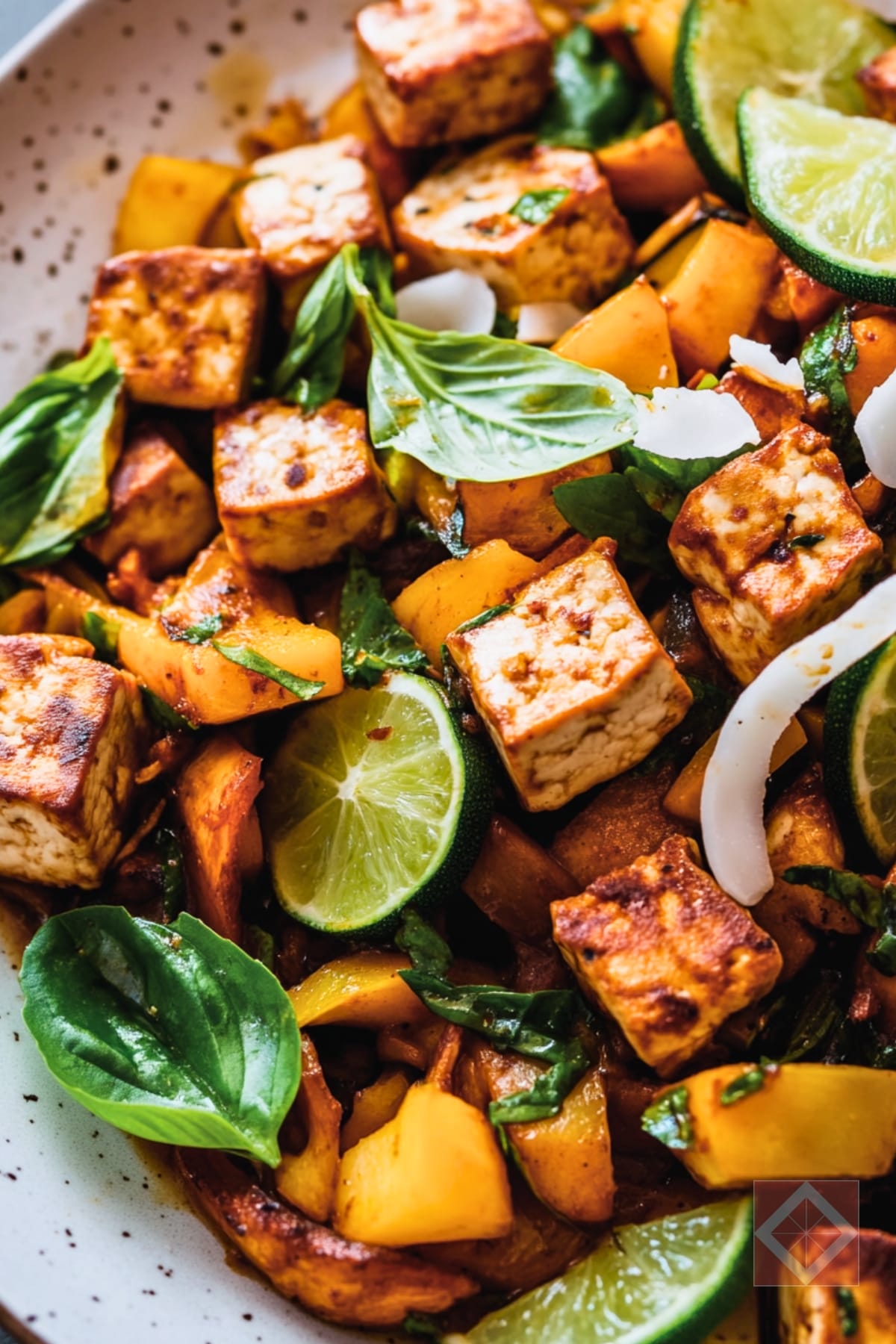 Mediterranean-Inspired Stir-Fried Tofu for Quick Dinners 4 Mediterranean-Inspired Stir-Fried Tofu for Quick Dinners - Stir Fried Tofu pin 2 midia